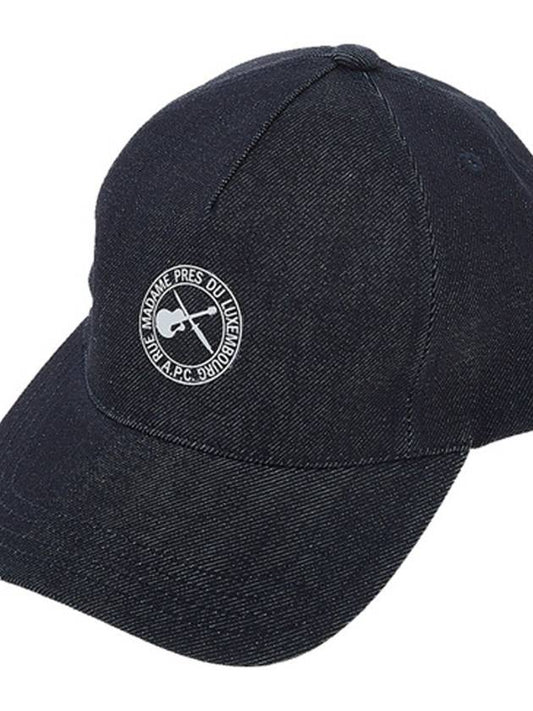 Eden Guitar Logo Ball Cap Indigo - A.P.C. - BALAAN 2