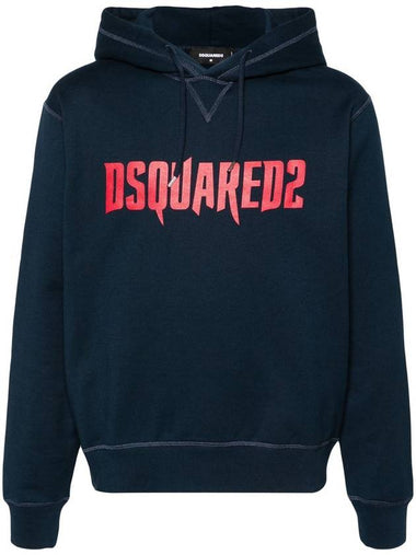 DSQUARED2 Cool Fit Cotton Hoodie - DSQUARED2 - BALAAN 1