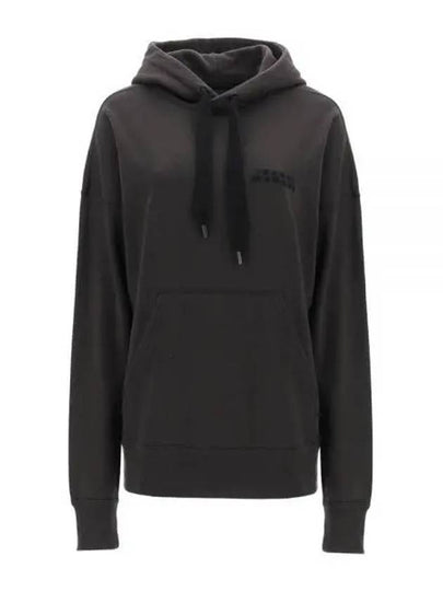 Isabel Marant Scott Logo Hoodie Top Fade Black - ISABEL MARANT - BALAAN 2