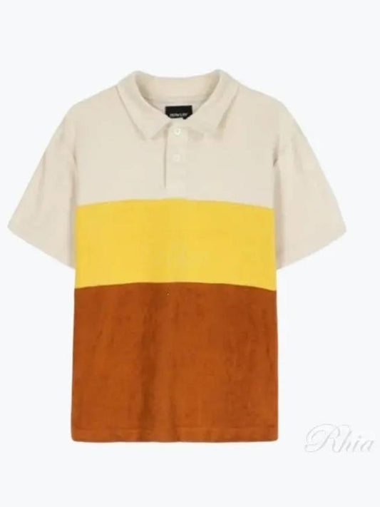 Howlin 24 Dancing Mask S Almond Terry Color Scheme Polo Tee - HOWLIN' - BALAAN 1