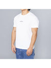 Tricromia Three Print Cotton Jersey T-Shirt White - STONE ISLAND - BALAAN 4