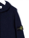 Kids Waffen Button Zip up Cardigan 7516510A1 V0028 - STONE ISLAND - BALAAN 4