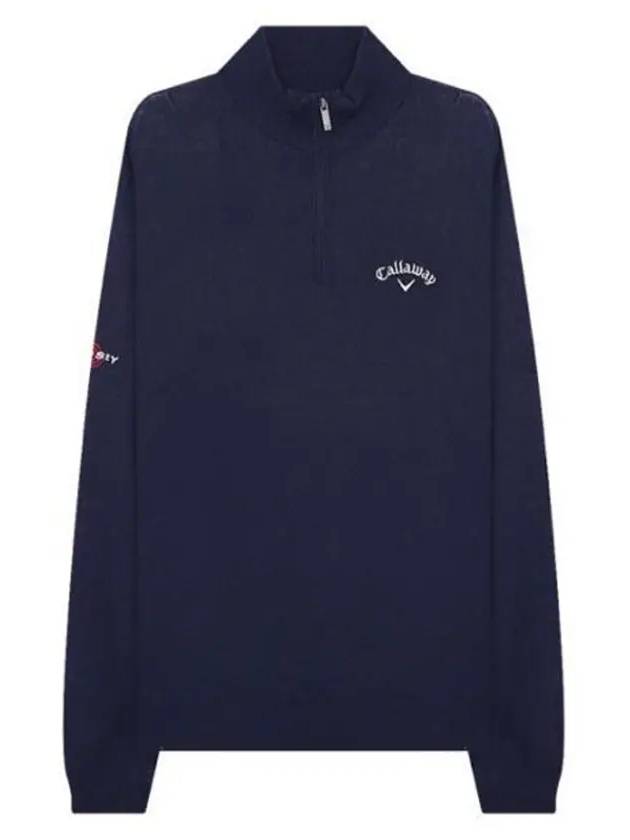 Callaway Blended Merino Quarter Zip Sweater CGGF80M1 410 - CALLAWAY GOLF - BALAAN 1