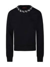 789267 XJGL2 1043 Black Cotton Sweater - GUCCI - BALAAN 2