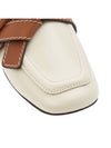 Gate Flat Leather Mule Tan Milk - LOEWE - BALAAN 10