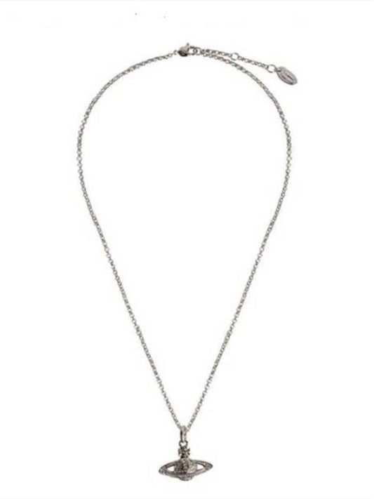 Mini Bas Relief Pendant Necklace Silver - VIVIENNE WESTWOOD - BALAAN 2