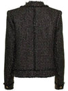 Women's Lurex Tweed Jacket Black - BALMAIN - BALAAN 3