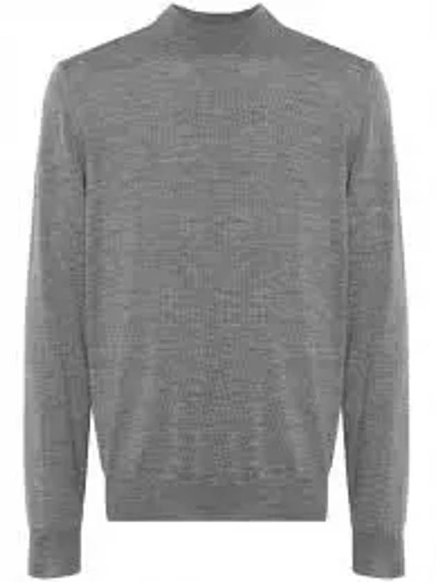 Korman Knit Top Mid Grey Melange - J.LINDEBERG - BALAAN 2