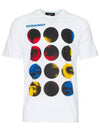 Printed round short sleeve t-shirt S71GD0768 - DSQUARED2 - BALAAN 7