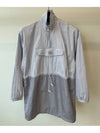 Long Sleeve Windbreaker Short Dress Grey - ADIDAS - BALAAN 8