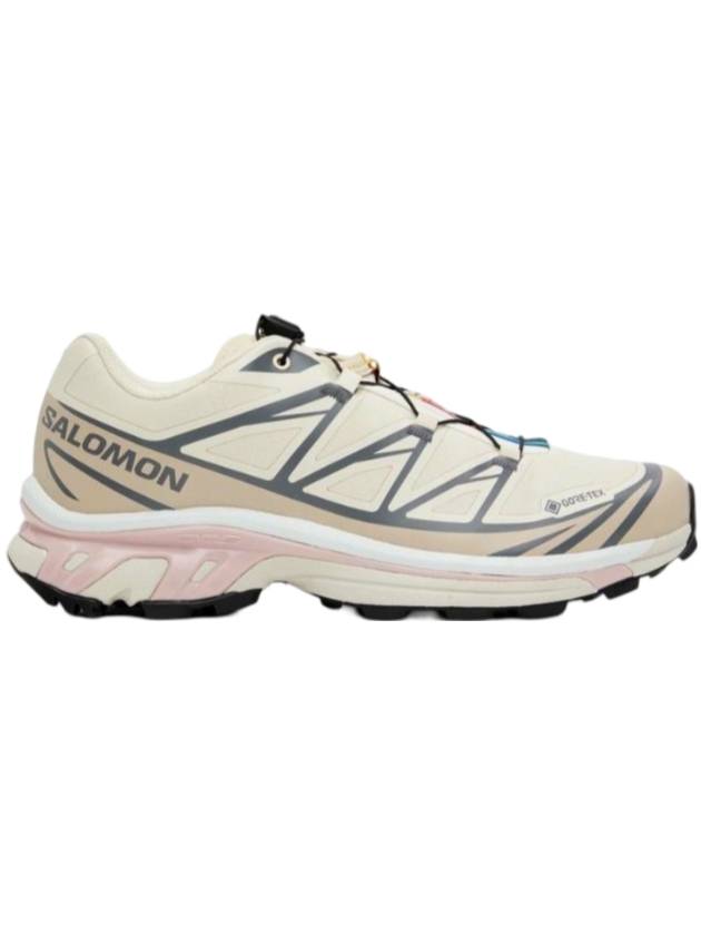 XT 6 Gore-Tex Low Top Sneakers Almond Milk - SALOMON - BALAAN 1