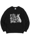 Shopping Carat Sweatshirt Black - POLYGRAM - BALAAN 1