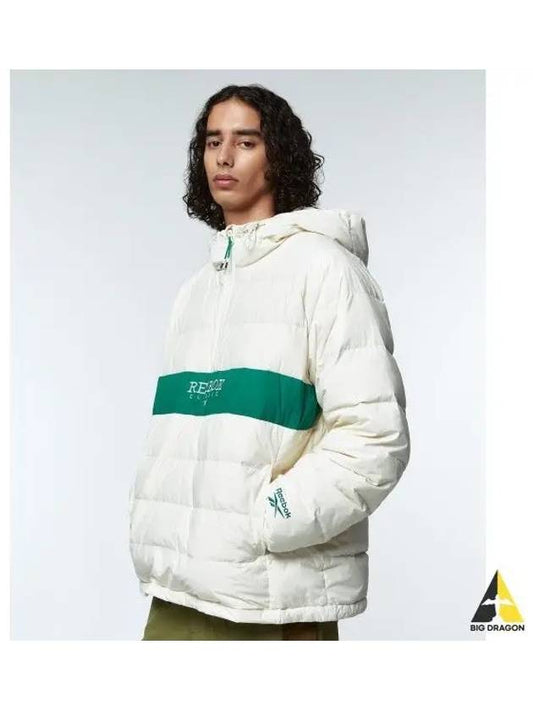 Legacy Anorak Down Jacket Ivory - REEBOK - BALAAN 1