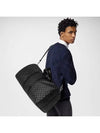 Louis Vuitton Keepall 55 Bandouliere Damier Canvas Duffel Bag Grey - LOUIS VUITTON - BALAAN 2