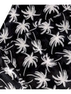 Hawaiian Palm Tree Print Short Sleeve Shirt Black - ROLLING STUDIOS - BALAAN 8