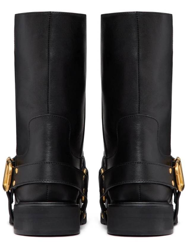 Valentino Garavani Boots Black - VALENTINO - BALAAN 3