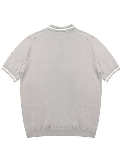 Men's Polo Knit Gray SWDQEPSW03GE - SOLEW - BALAAN 2