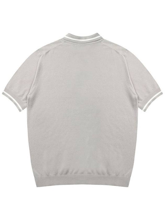 Men's Polo Knit Gray SWDQEPSW03GE - SOLEW - BALAAN 2