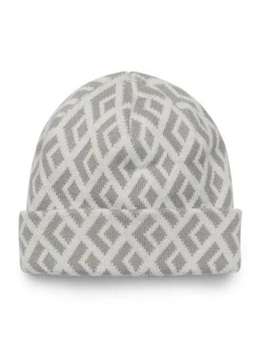 BLACK DIAMOND repeat beanie AAAAP721031 - BLACK & BROWN - BALAAN 1