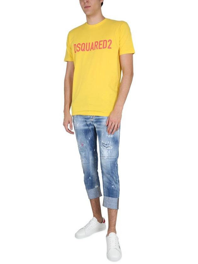 23 ss logo print t-shirt S74GD1126S24321173 B0040197391 - DSQUARED2 - BALAAN 3