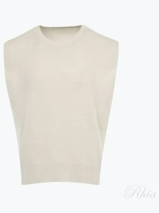 Common Knit Sleeveless White - ISSEY MIYAKE - BALAAN 2