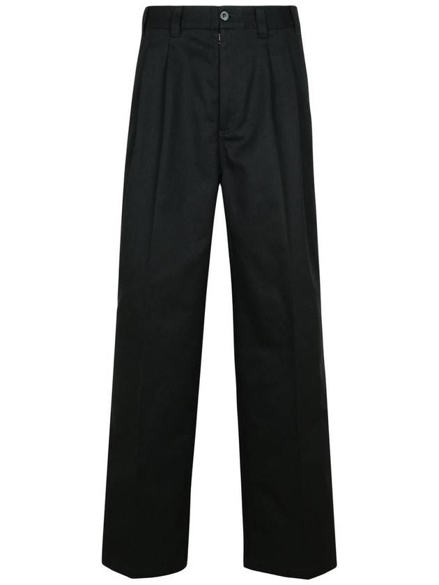 Classic Wide Pants Black - MAISON MARGIELA - BALAAN 2