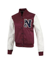 NSW Sportswear Varsity Bomber Jacket Dark Beetroot - NIKE - BALAAN 1