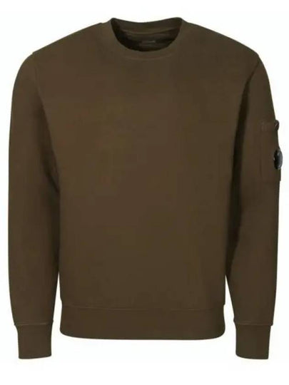 Lens Wappen Cotton Sweatshirt Green - CP COMPANY - BALAAN 2