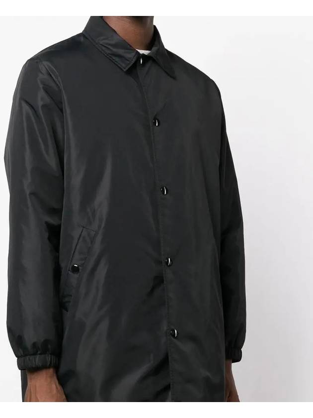 Mateo Coach Logo Jacket Black - A.P.C. - BALAAN 4