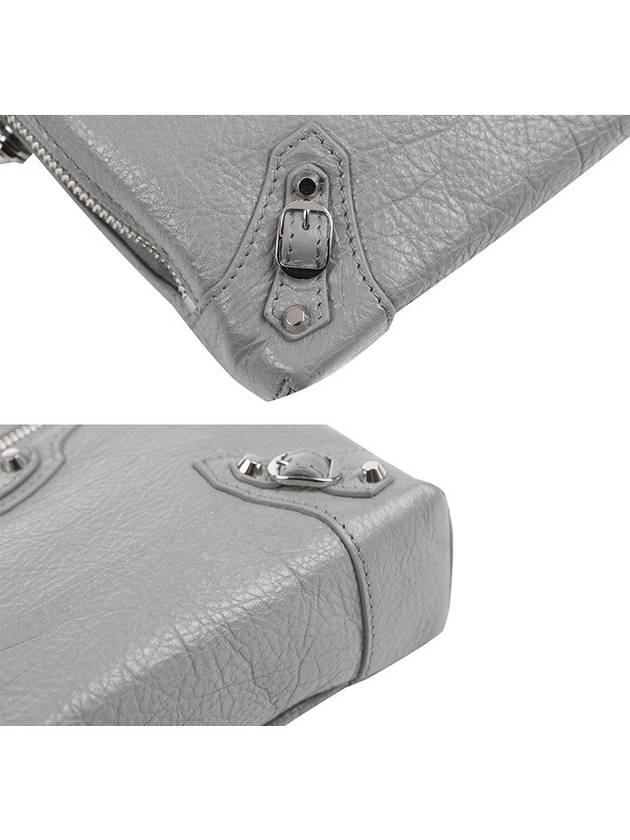 Classic Reporter Chain Cross Bag Grey - BALENCIAGA - BALAAN 6