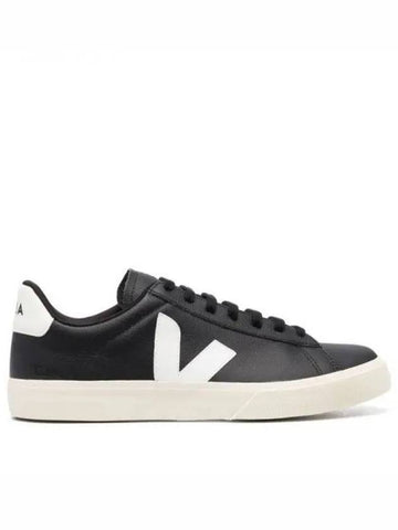 Low top vegan leather campo sneakers CP0501215BLACKWHITE 270604 1118639 - VEJA - BALAAN 1