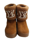 LV Camel Sheepskin Boots 36 - LOUIS VUITTON - BALAAN 2