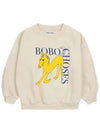 Kids Logo Graphic Sweatshirt Cream B224AC038 101 - BOBO CHOSES - BALAAN 2