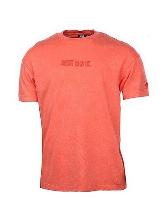 NSW JDI Magic Ember Wash Short Sleeve T-Shirt Pink - NIKE - BALAAN 1