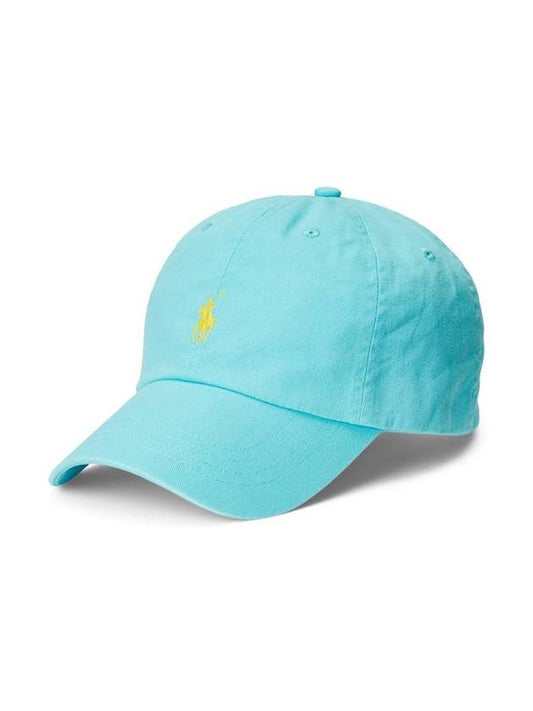 Pony Logo Embroidered Cap Blue - POLO RALPH LAUREN - BALAAN 1