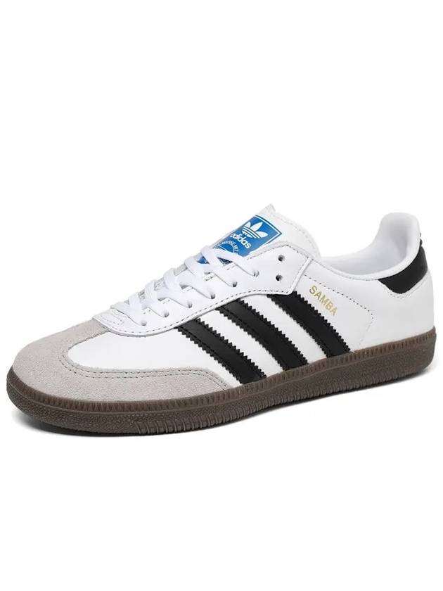 Kids Samba OG Sneakers Cloud White - ADIDAS - BALAAN 6