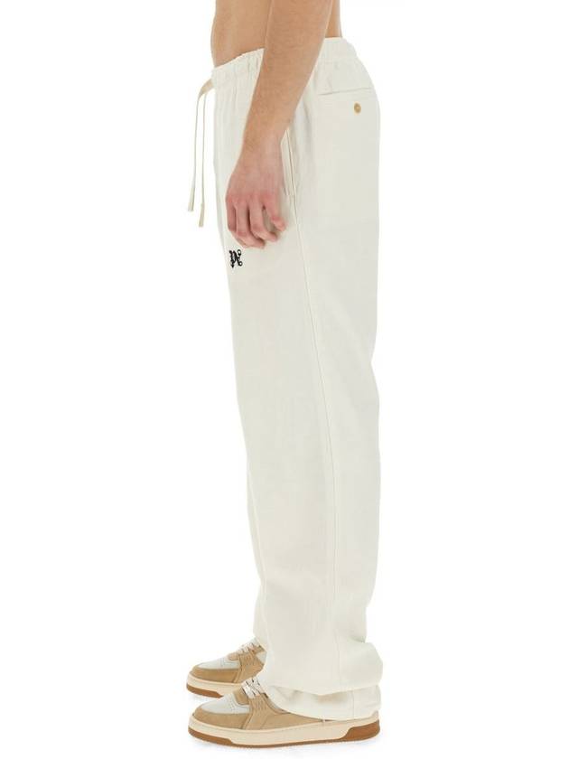 Straight Pants PMCA141 R24FAB0010310 WHITE - PALM ANGELS - BALAAN 5