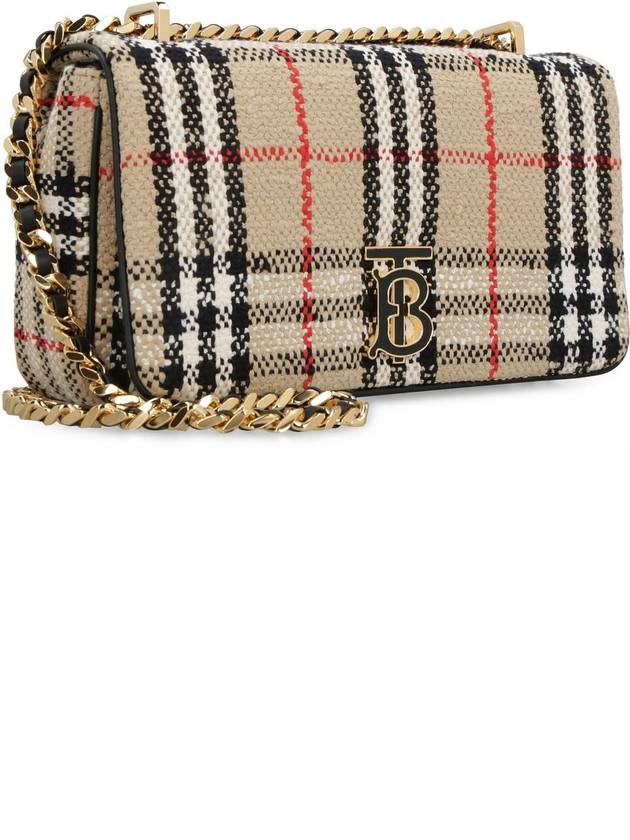 Boucle Lola Vintage Check Small Cross Bag Beige - BURBERRY - BALAAN 3