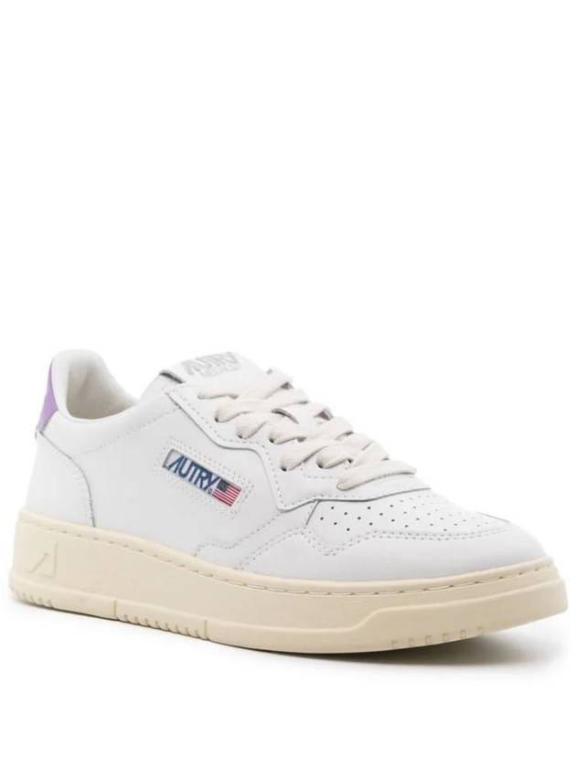 Medalist Lila Tab Low Top Sneakers White - AUTRY - BALAAN 3