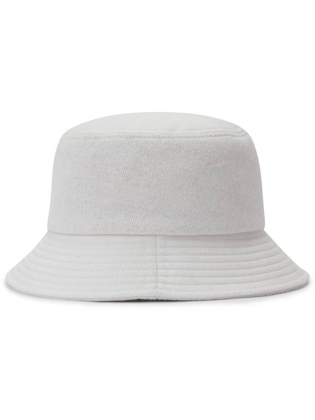 Official JACQUARD TRIPLE LOGO BUCKET HAT WH - ANEWGOLF - BALAAN 4