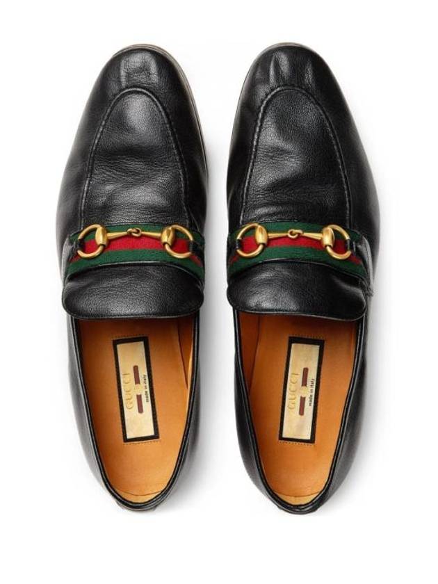 Men's Horsebit Loafers Black - GUCCI - BALAAN 6