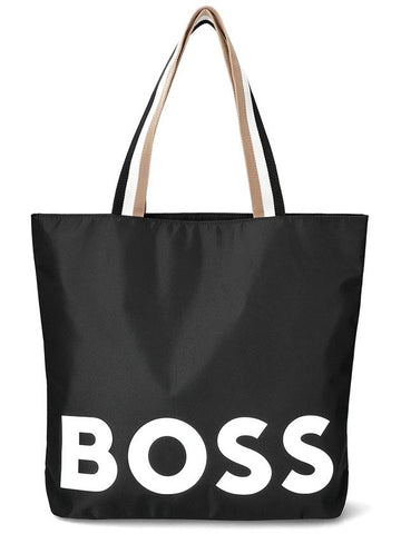 Logo Signature Tote Bag Black - HUGO BOSS - BALAAN 1