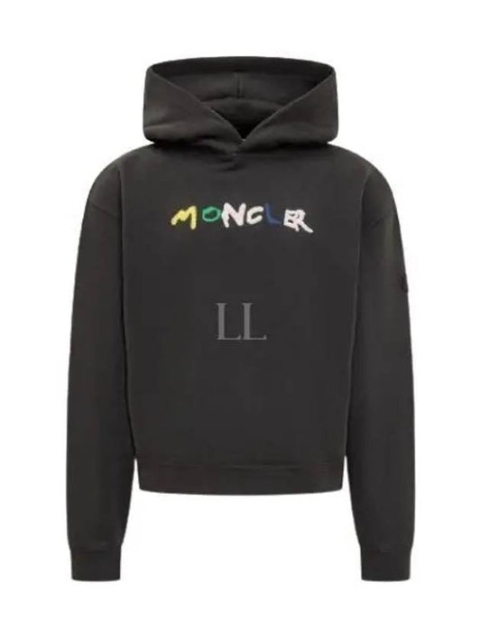 117349 8G00020 899V4 998 Logo Hoodie - MONCLER - BALAAN 1