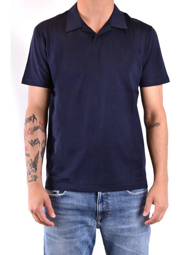 Short Sleeve T-Shirt US330JF0271UXX894 Blue - DONDUP - BALAAN 3