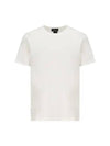 Shadow Back Graphic Print Short Sleeve T-Shirt  Natural White - STONE ISLAND - BALAAN 2