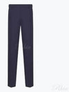 Cotton Silk Slacks Navy - DIOR - BALAAN 2