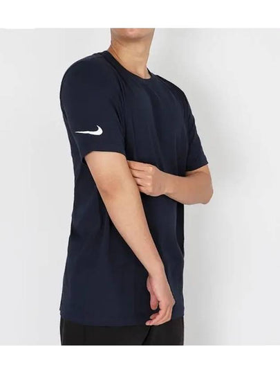 Men's Park 20 Swoosh Short Sleeve T-Shirt Navy - NIKE - BALAAN 2