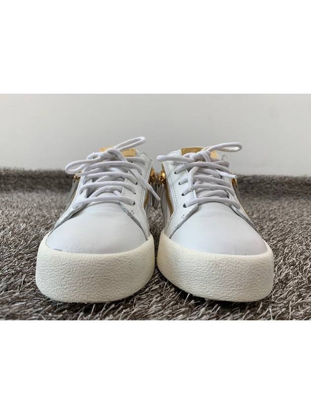 May London Gold White Women s Sneakers 37 5 245 - GIUSEPPE ZANOTTI - BALAAN 4