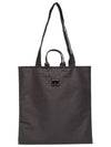 Metal Face Logo Shopper Tote Bag Black - ACNE STUDIOS - BALAAN 2