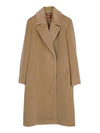 Camel Asti Wool Coat ASTI 002 - MAX MARA - BALAAN 4